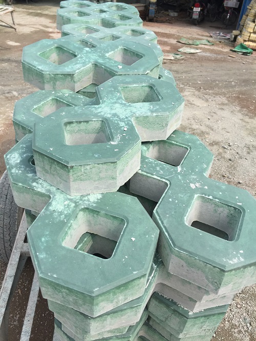 水泥彩磚圖片，混凝土水泥彩磚圖片